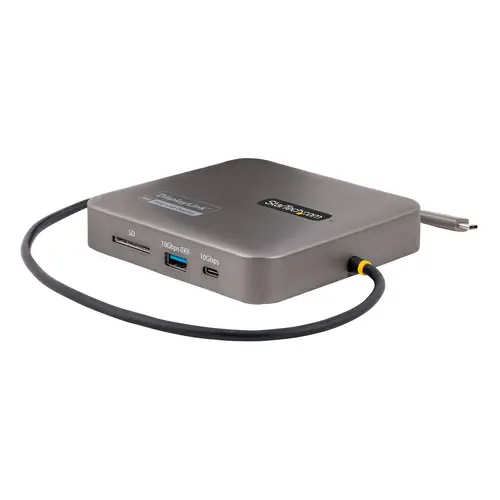 Adaptador Multipuertos USB C - HDMI Doble 4K 60Hz - Hub Ladrón USB 10Gbps de 2 Puertos USB-C/USB-A - PD100W - GbE - SD - Dock de Viajes - Docking Station - Imagen 1