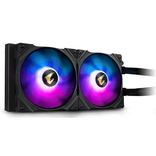 AORUS WATERFORCE 280 Procesador Sistema de refrigeración líquida todo en uno Negro - Imagen 2