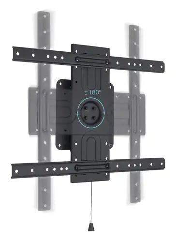 Soporte de Pared Rotación 360° para Pantallas 37" - 80", Negro - Imagen 2
