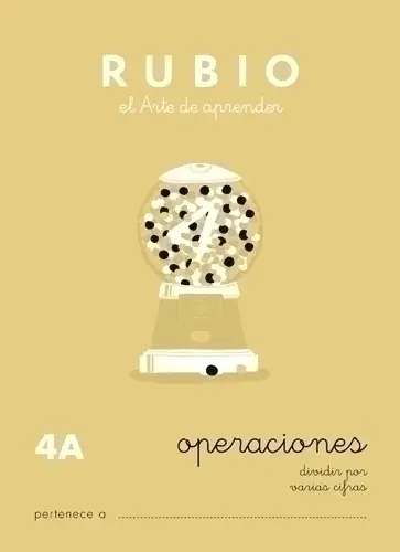 PACK 10 CUADERNOS RUBIO PROBLEMAS 4 P4A