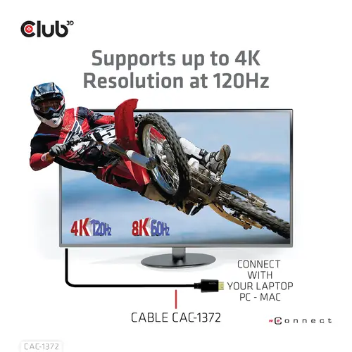 Ultra High Speed HDMI 4K120Hz, 8K60Hz Certified Cable 48Gbps M/M 2 m / 6.56 ft - Imagen 11