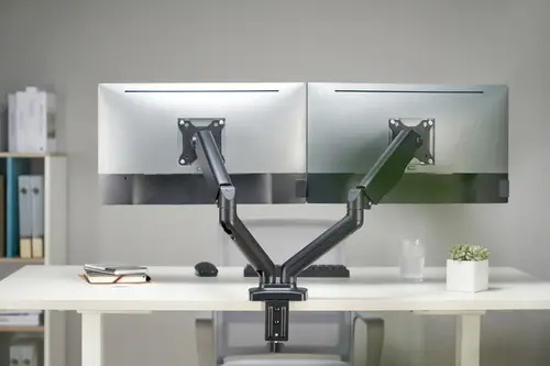 Soporte de sobremesa para dos monitores interactivos de 17"-32 - Imagen 8
