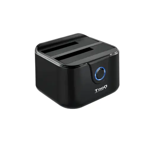 DOCK STATION SATA 2.5/3.5 A USB 3.0 CLONE OTB NEGRO - Imagen 1