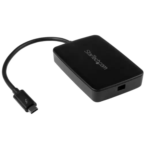 Adaptador Thunderbolt 3 a Thunderbolt 2 de Ordenador Portátil TB3 a Dispositivos TB2 o TB1 - No Reversible - Convertidor Thunderbolt 2/1 - con Certificación TB3 - Win o Mac - Imagen 1