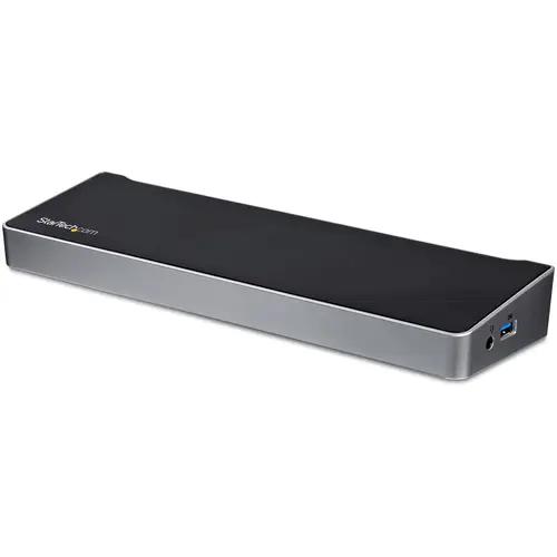 Docking Station USB 3.0 2x DisplayPort y HDMI 4K para 3 Monitores - Hub 5x USB-A (1x Fast Charge) - Audio de 3,5mm - Red GbE - Replicador de Puertos USB-A - Mac y Windows - Imagen 7