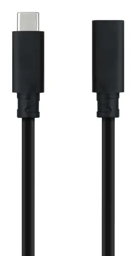 10.01.4500 cable USB USB 3.2 Gen 2x2 0,5 m USB C Negro - Imagen 2