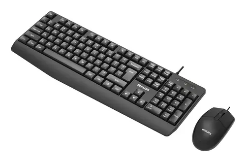 2000 series SPT6237B/85 teclado Ratón incluido Universal USB QWERTY Negro - Imagen 2
