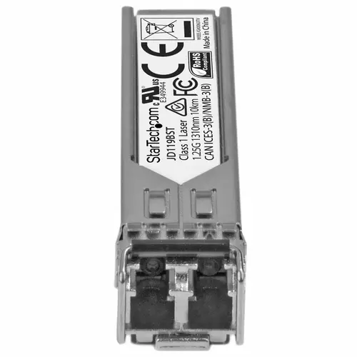 Módulo Transceptor SFP Compatible con HPE JD119B - 1000BASE-LX - Fibra Monomodo de 1 GbE - SFP Ethernet Gigabit de 1Gb - LC - 10 km - 1310 nm - HPE 5900, 12500, 5500 DDM - Imagen 2