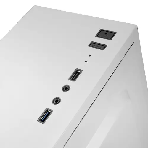 MC100W - Caja Gaming ATX, ventilador 90mm FRGB, ventilación convect-cool, color blanco - Imagen 6