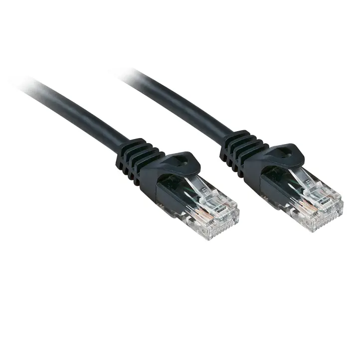 Rj45/Rj45 Cat6 3m cable de red Negro U/UTP (UTP)