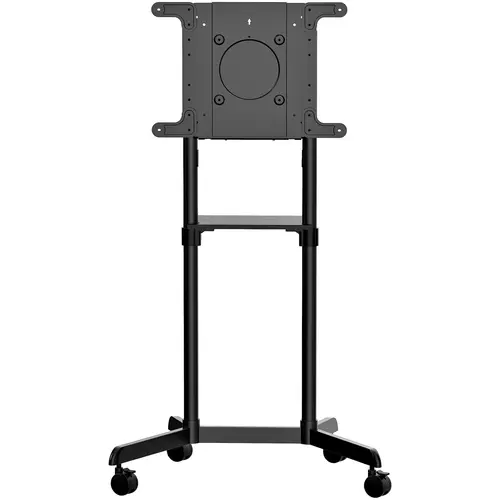 Carrito para TV - Soporte Rodante VESA para TV de 37 a 70 Pulgadas (70kg) - Base para Televisor con Estante - con Giro e Inclinación - Soporte Universal con Ruedas para TV - Imagen 1