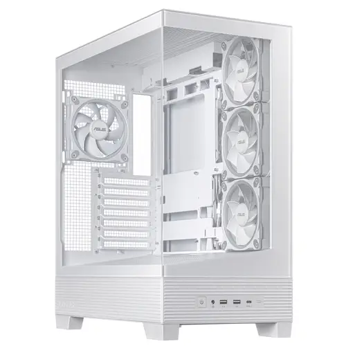 A31 Plus TG ARGB WHITE Midi Tower Blanco - Imagen 1