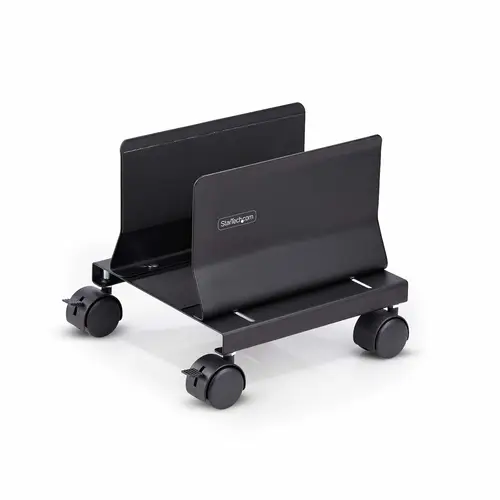 Carrito para Caja Torre de Ordenador - Carrito con Ruedas para CPU - Soporte Ajustable para CPU - de Acero - Carga de 21kg - Imagen 1
