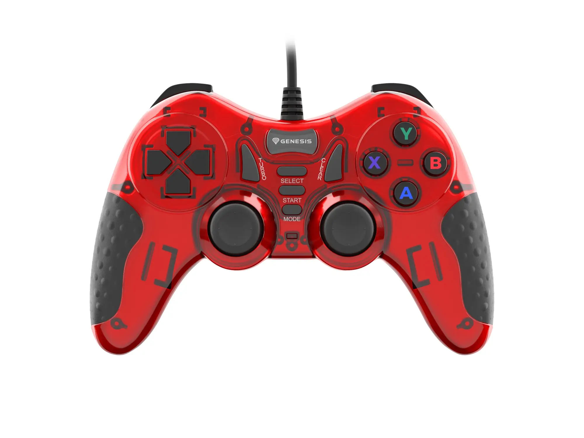 MANGAN 200 Rojo USB 2.0 Gamepad Analógico/Digital PC