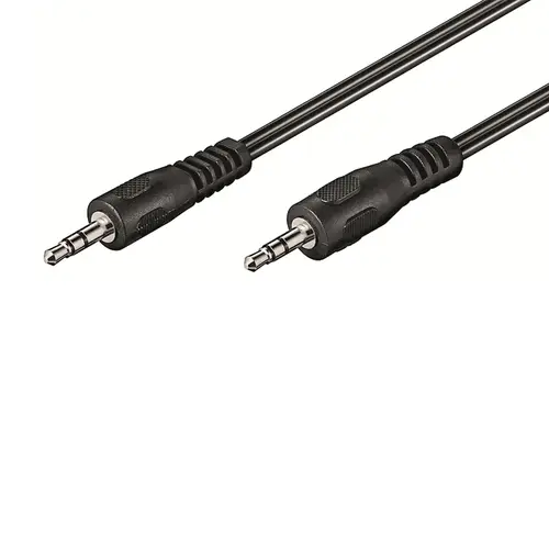 EC1608 cable de audio 5 m 3,5mm Negro - Imagen 1