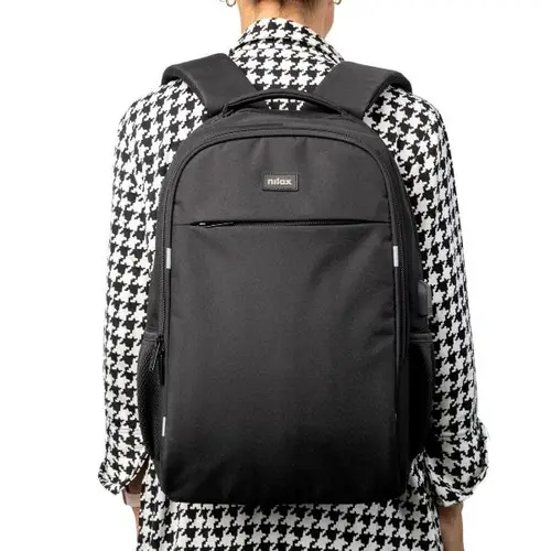 MOCHILA 15 6 STYLE NEGRO - Imagen 11