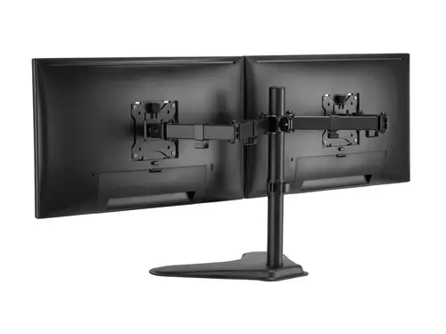 Soporte de sobremesa económico para dos monitores de 17"-32 - Imagen 4