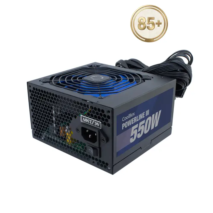 FUENTE DE ALIMENTACION ATX POWERLINE III 550W 85%EFI
