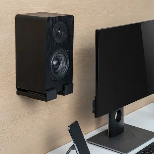 Soporte Universal de Pared para Barra de Sonido, Negro - Imagen 5