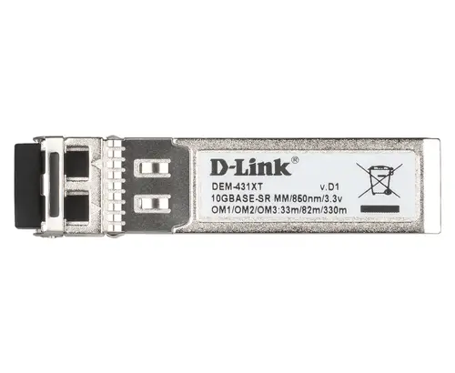 DEM-431XT red modulo transceptor Fibra óptica 10000 Mbit/s SFP+ - Imagen 2