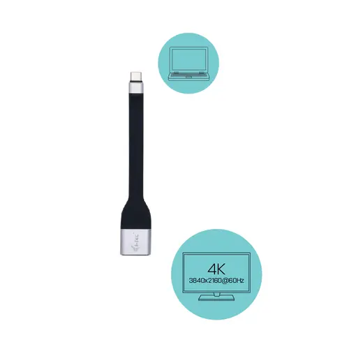 USB-C Flat DP Adapter 4K/60 Hz - Imagen 3
