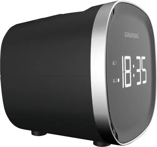 SCN230 radio Reloj Digital Negro - Imagen 2