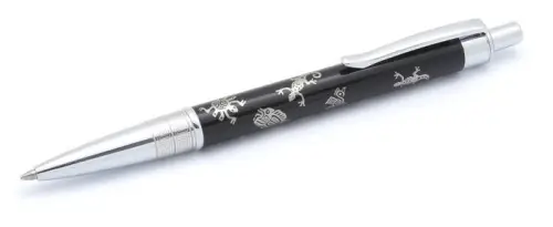 BOLIGRAFO INOXCROM BEAT AZTEC NEGRO