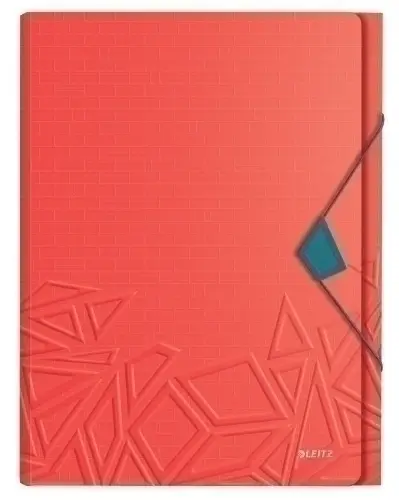 CLASIF.ACORD.LEITZ PP A4 6 SEP.ROJO - Pack de 5 unidades