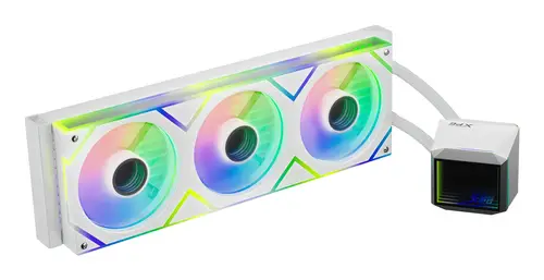 LEVANTE II 360 Procesador Sistema de refrigeración líquida todo en uno 12 cm Blanco - Imagen 2