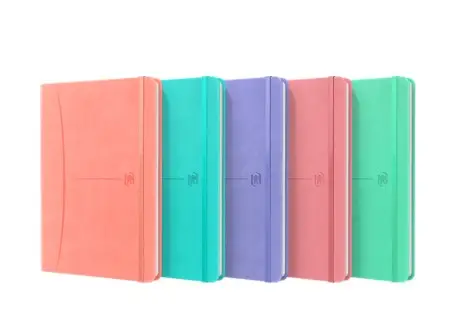 400163616 cuaderno y block A5 80 hojas Colores surtidos