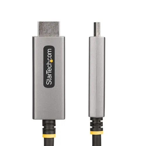 Cable Adaptador de 2m DisplayPort a HDMI - 8K 60Hz - 4K 144Hz - HDR10 - Conversor de Vídeo Activo DP 1.4 a HDMI 2.1 - Convertidor DisplayPort a HDMI - Imagen 3