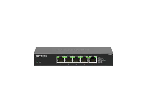 MS305-100EUS switch No administrado 2.5G Ethernet (100/1000/2500) Negro - Imagen 3