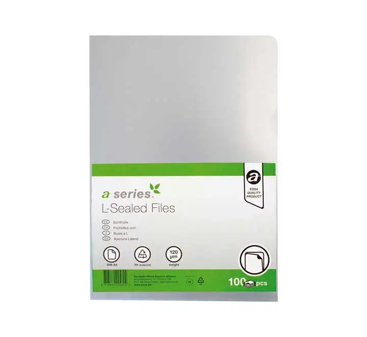 B. 100 DOSSIER UÑERO A4 PP 120M A-SERIES TR P/NAR