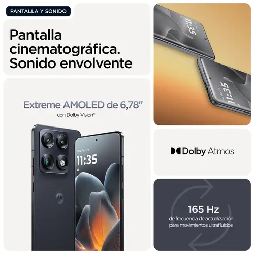 signature 17,2 cm (6.78") SIM doble Android 16.0 5G USB Tipo C 16 GB 512 GB 5200 mAh Azul oscuro - Imagen 11