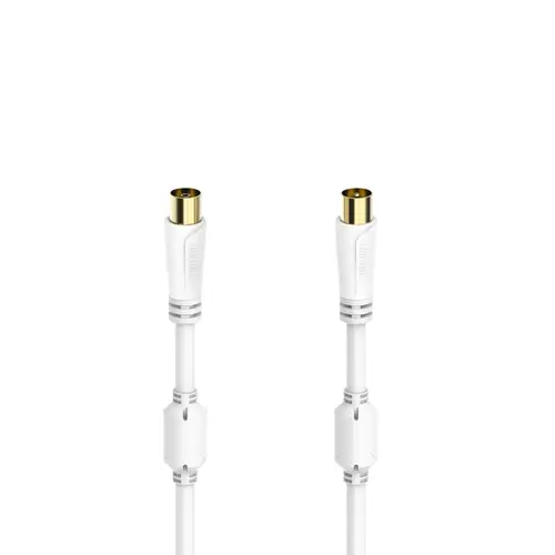 00205246 cable coaxial 1,5 m Blanco - Imagen 1