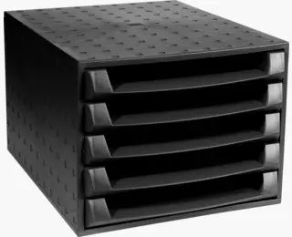 221014D cajonera para oficina Negro