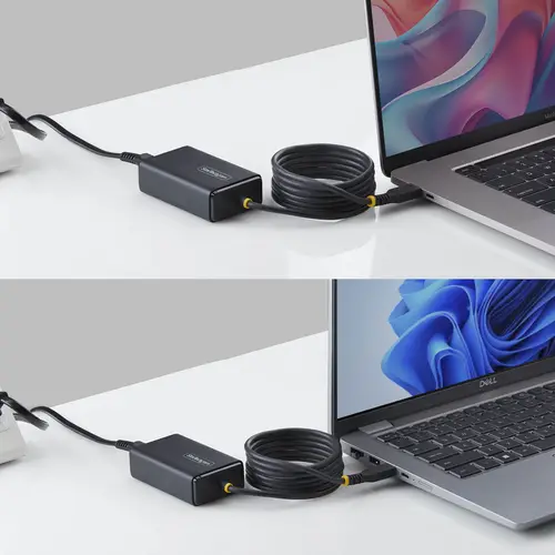 165LE-USB-C-CHARGER adaptador e inversor de corriente Interior 65 W Negro - Imagen 3