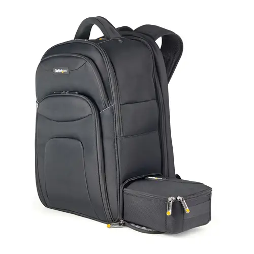 Mochila Ergonómica con Carcasa de Accesorios Removible para Ordenador Portátil de 17,3 Pulgadas - Morral para Profesionales de la Informática - de Viajes, Trabajo - Imagen 1