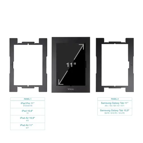 Marco Antirrobo para Tablets de 11, Negro - Imagen 3
