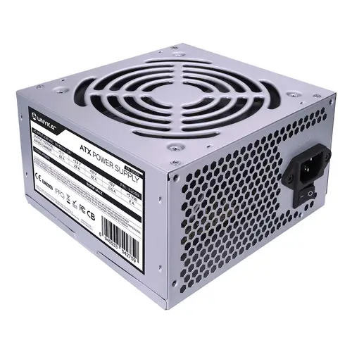ATX 500W unidad de fuente de alimentación 20+4 pin ATX Plata - Imagen 3