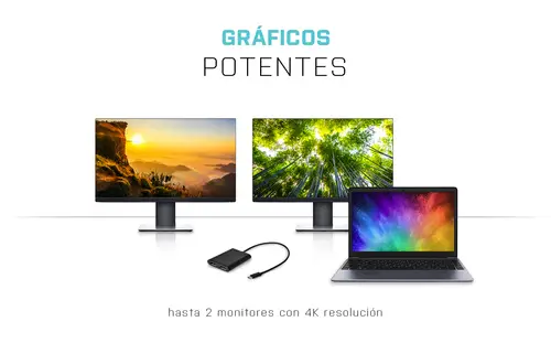 USB-C 3.1 Dual 4K DP Video Adapter - Imagen 10