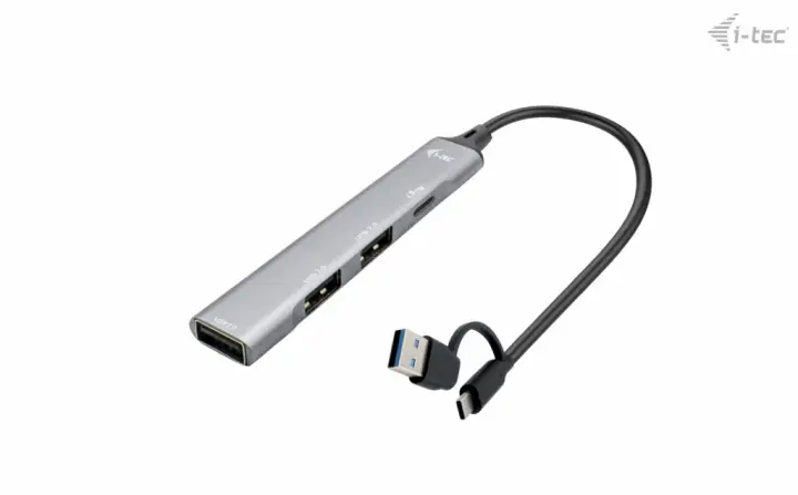 USB-C/USB-A Metal HUB 1x USB 3.0 + 3x USB 2.0