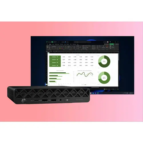 ProDesk 4 Mini G1i Desktop AI PC Intel Core Ultra 7 265T 16 GB DDR5-SDRAM 512 GB SSD Windows 11 Pro Mini PC - Imagen 5