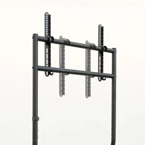 iDREAMS Soporte de Suelo con Ruedas para Pantalla 37"-86", Negro - Imagen 3