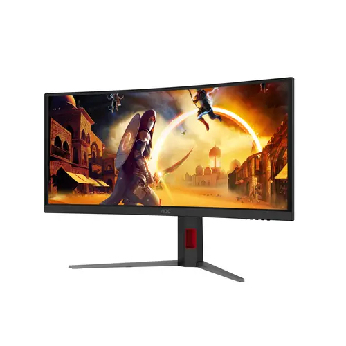 G4 CU34G4ZCA pantalla para PC 86,4 cm (34") 3440 x 1440 Pixeles Wide Quad HD Negro, Rojo - Imagen 8