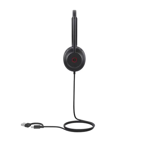UH35 Mono Teams USB-C/A Auriculares Alámbrico Diadema Llamadas/Música USB Type-C / USB Type-A Negro - Imagen 2