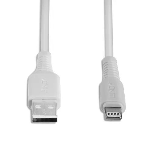 31326 cable de conector Lightning 1 m Blanco - Imagen 4