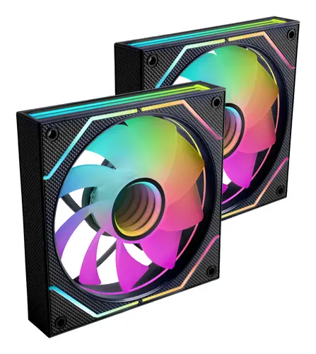 MF3DPROX2R sistema de refrigeración para ordenador Carcasa del ordenador Ventilador 12 cm Negro - Imagen 1