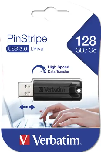 PinStripe 3.0 - Unidad USB 3.0 de 128GB ? - Negro - Imagen 5