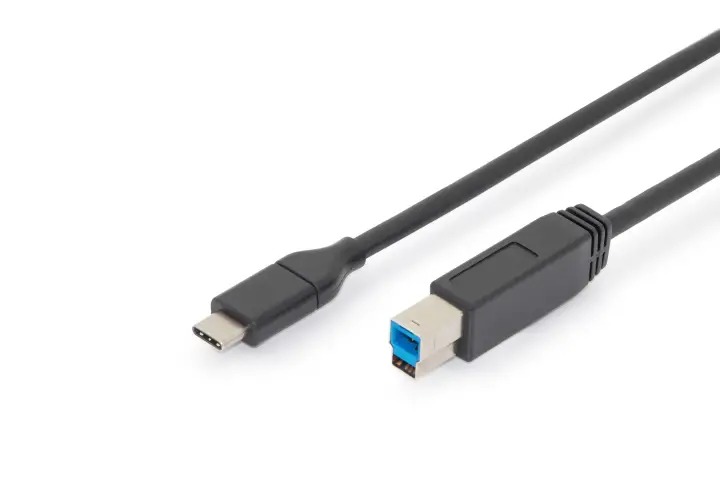 Cable de conexión USB Type-C, Type-C a B